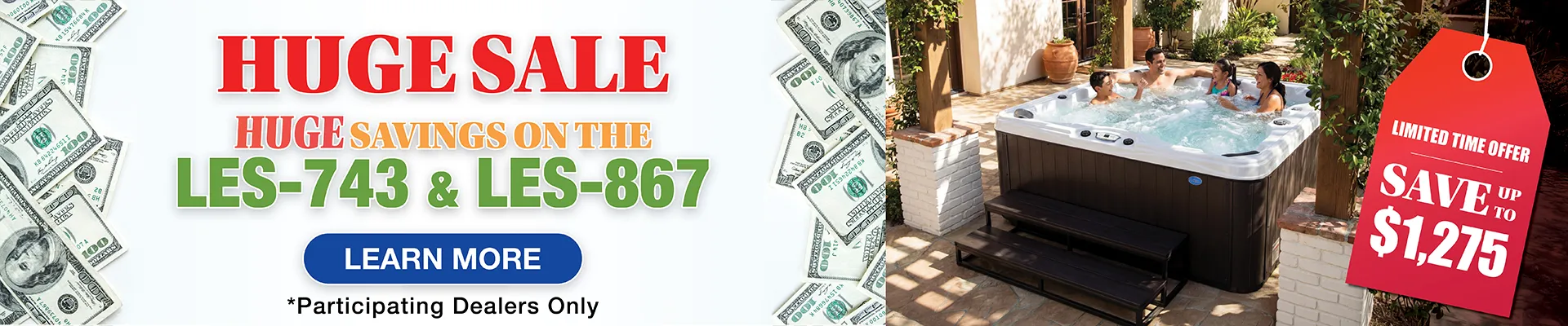 Calspas hot tub being used in a family setting - Asheville